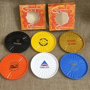 RETRO Vintage Coasters Rolex St Louis Blues etc